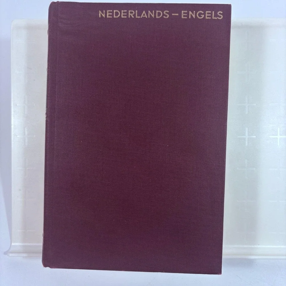 Engels Woordenboek Nederlands-Engels Ten Bruggencate 1963 Edition Wolters